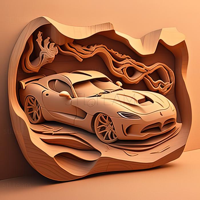 3D model Dodge Viper (STL)